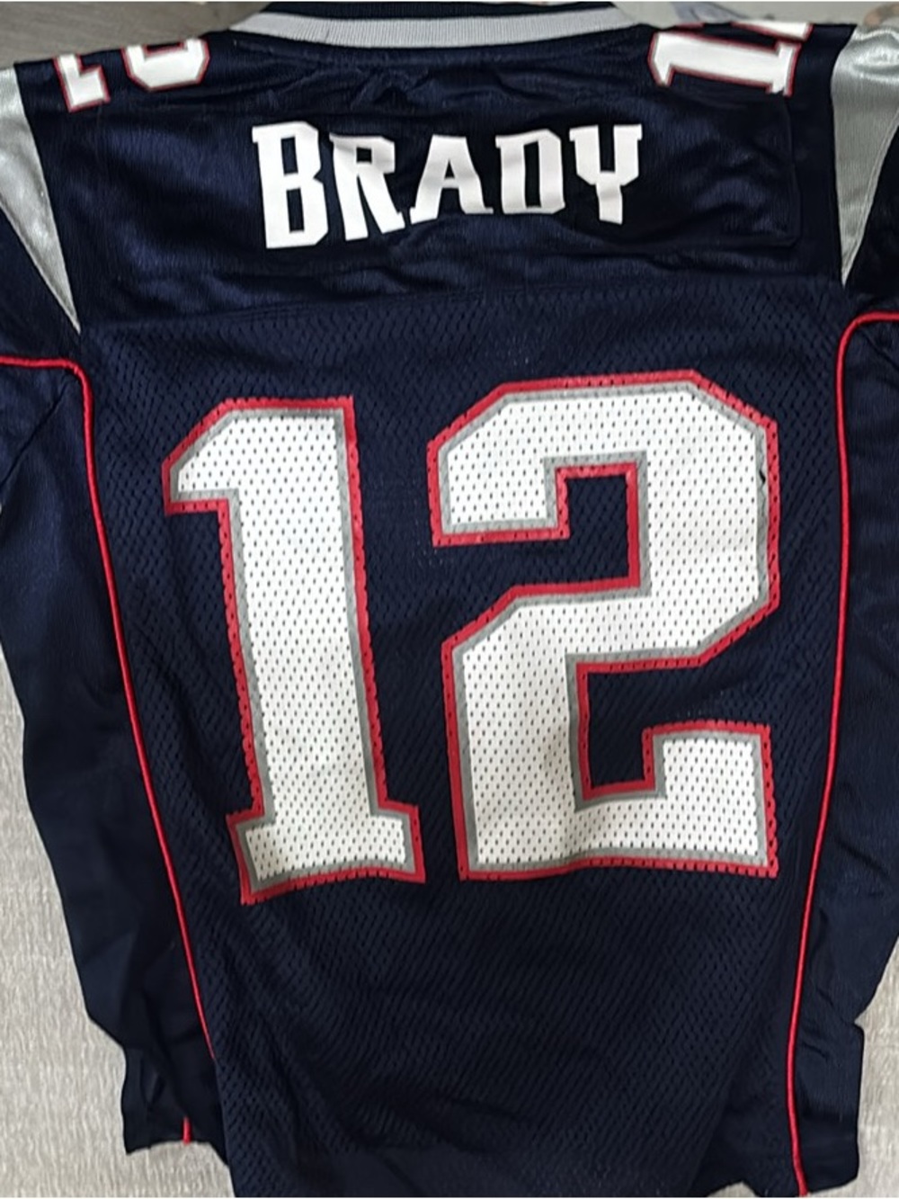 New England Patriots Tom Brady Football Jersey - Picture 2 of 4